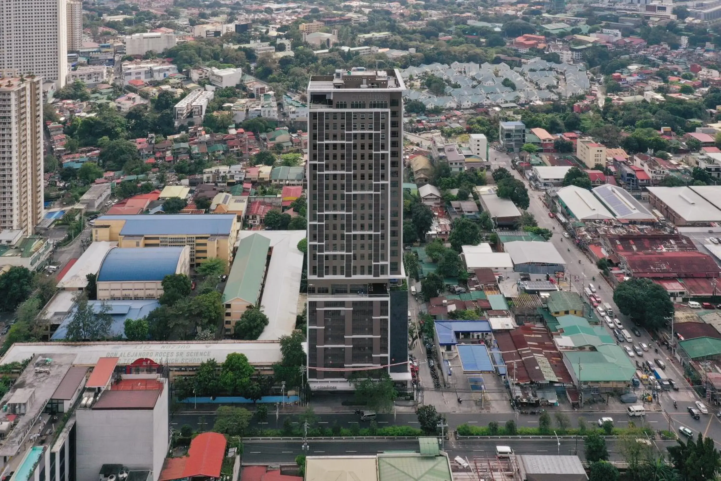 Property building in Citadines Roces Quezon City
